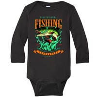 Professional Fishing Tournament Austin Texas 1994 Baby Long Sleeve Bodysuit