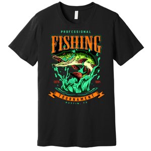 Professional Fishing Tournament Austin Texas 1994 Premium T-Shirt