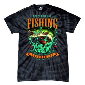 Professional Fishing Tournament Austin Texas 1994 Tie-Dye T-Shirt