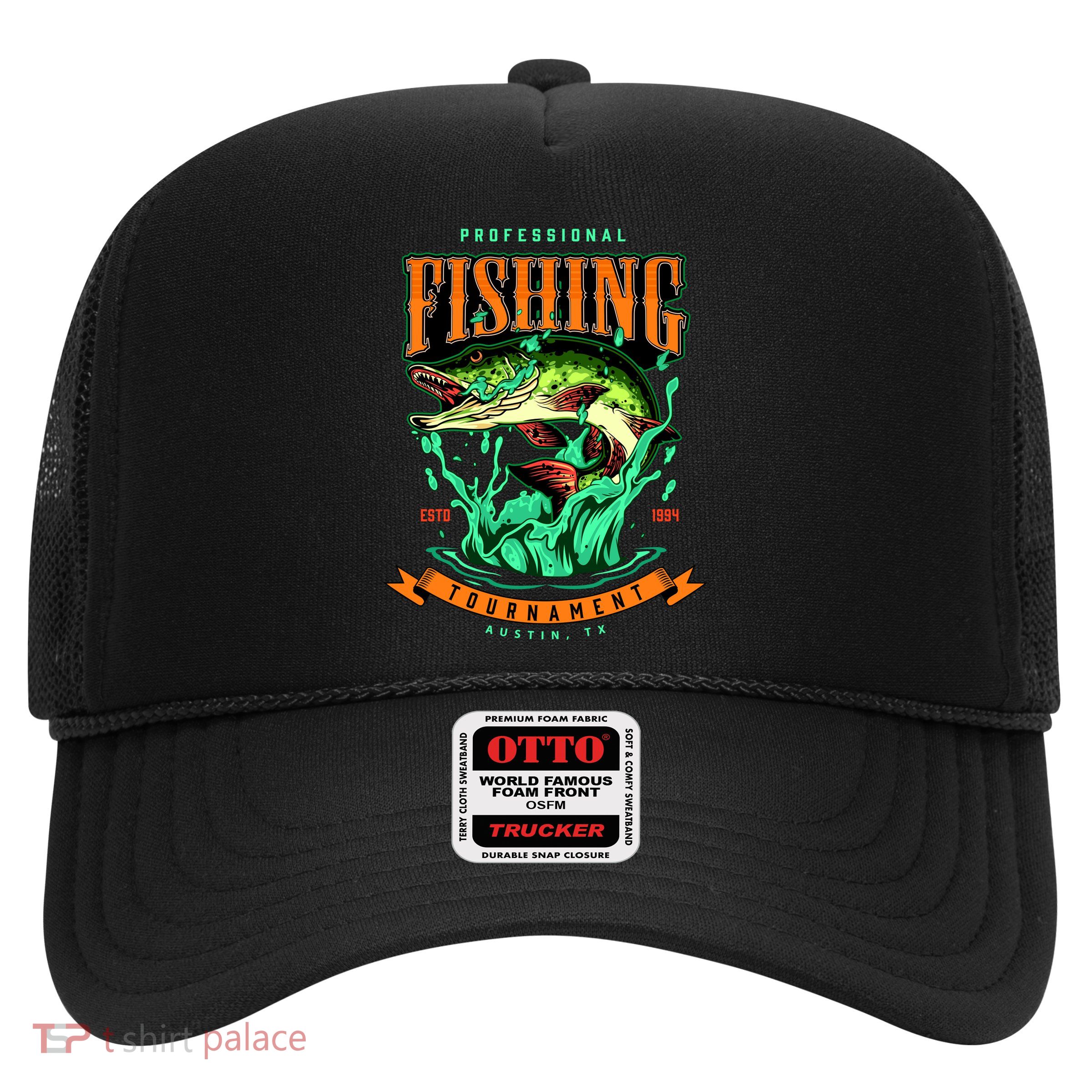 Professional Fishing Tournament Austin Texas 1994 Trucker Hat