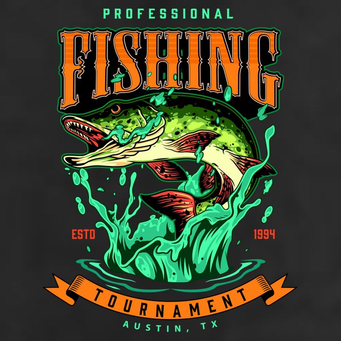 Professional Fishing Tournament Austin Texas 1994 Trucker Hat