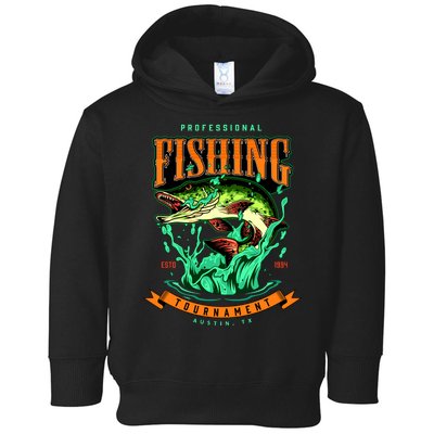 Professional Fishing Tournament Austin Texas 1994 Toddler Hoodie