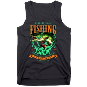 Professional Fishing Tournament Austin Texas 1994 Tank Top