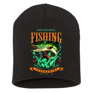 Professional Fishing Tournament Austin Texas 1994 Short Acrylic Beanie