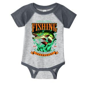 Professional Fishing Tournament Austin Texas 1994 Infant Baby Jersey Bodysuit