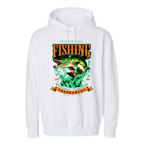 Professional Fishing Tournament Austin Texas 1994 Garment-Dyed Fleece Hoodie