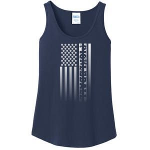 Pickleball Flag Transparent Vertical Ladies Essential Tank