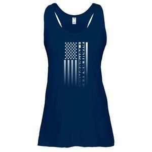 Pickleball Flag Transparent Vertical Ladies Essential Flowy Tank