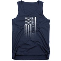 Pickleball Flag Transparent Vertical Tank Top