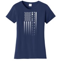 Pickleball Flag Transparent Vertical Women's T-Shirt