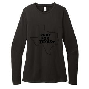 Pray For Texas Uvalde Strong Womens CVC Long Sleeve Shirt