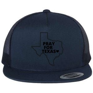 Pray For Texas Uvalde Strong Flat Bill Trucker Hat