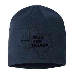 Pray For Texas Uvalde Strong Sustainable Beanie