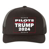 Pilots For Trump 2024 President Republican Pilots Yupoong Adult 5-Panel Trucker Hat