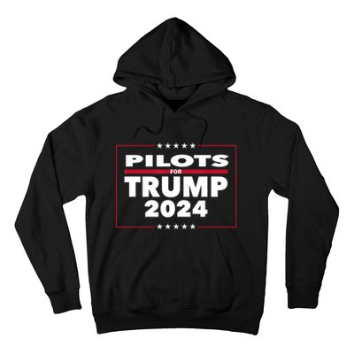 Pilots For Trump 2024 President Republican Pilots Hoodie