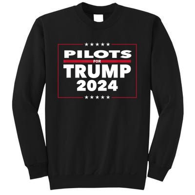 Pilots For Trump 2024 President Republican Pilots Sweatshirt