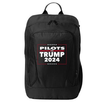 Pilots For Trump 2024 President Republican Pilots City Backpack