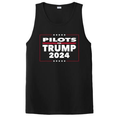 Pilots For Trump 2024 President Republican Pilots PosiCharge Competitor Tank