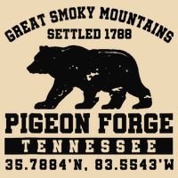 Pigeon Forge Tennessee Bear Great Smoky Mountains Bag