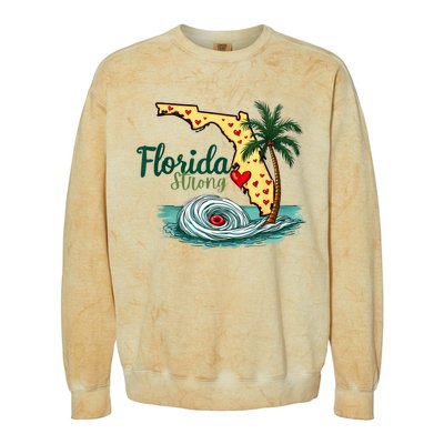 Pray For Tampa Bay Florida Strong Colorblast Crewneck Sweatshirt