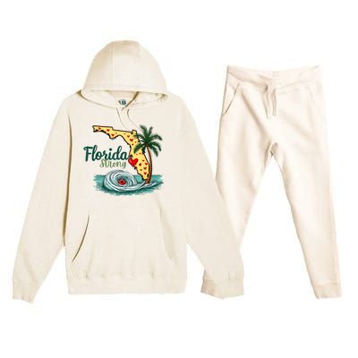 Pray For Tampa Bay Florida Strong Premium Hooded Sweatsuit Set