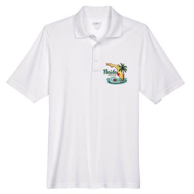 Pray For Tampa Bay Florida Strong Men's Origin Performance Pique Polo