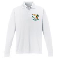 Pray For Tampa Bay Florida Strong Performance Long Sleeve Polo