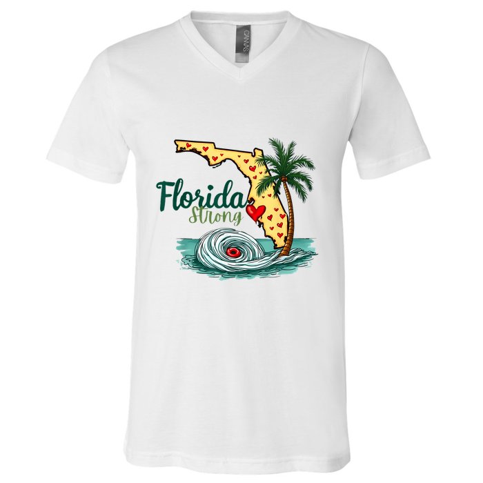 Pray For Tampa Bay Florida Strong V-Neck T-Shirt