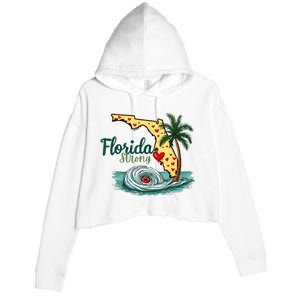 Pray For Tampa Bay Florida Strong Crop Fleece Hoodie