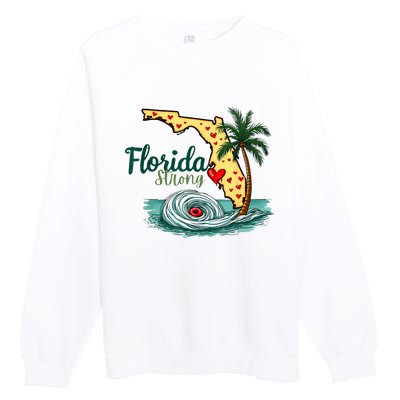 Pray For Tampa Bay Florida Strong Premium Crewneck Sweatshirt