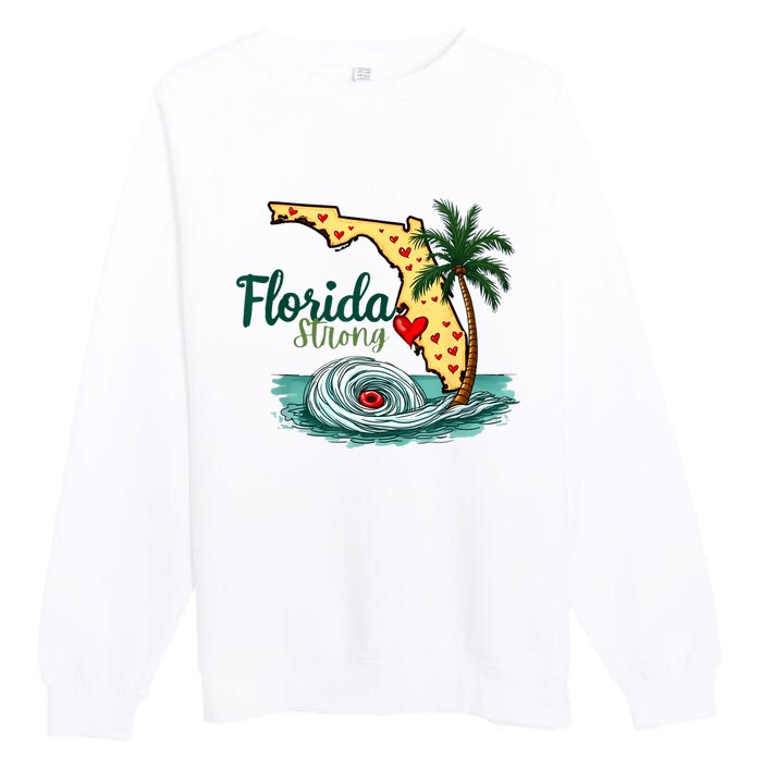 Pray For Tampa Bay Florida Strong Premium Crewneck Sweatshirt