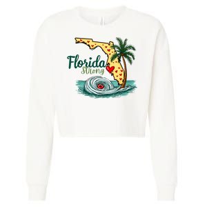 Pray For Tampa Bay Florida Strong Cropped Pullover Crew