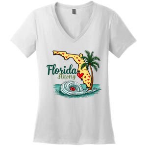 Pray For Tampa Bay Florida Strong Women's V-Neck T-Shirt