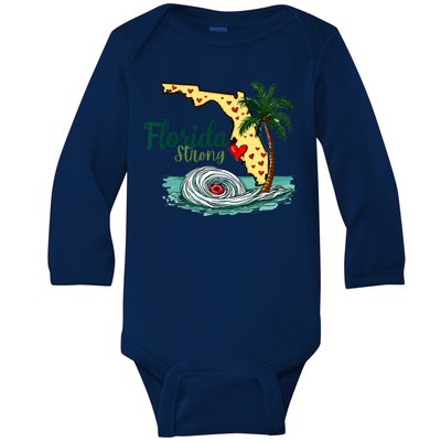 Pray For Tampa Bay Florida Strong Baby Long Sleeve Bodysuit