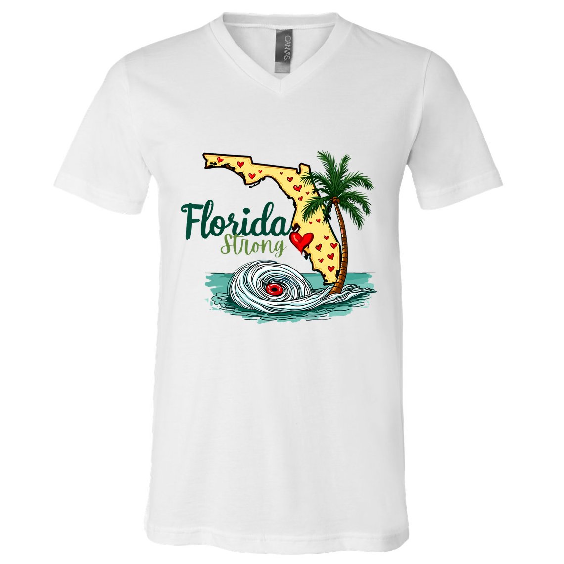 Pray For Tampa Bay Florida Strong V-Neck T-Shirt