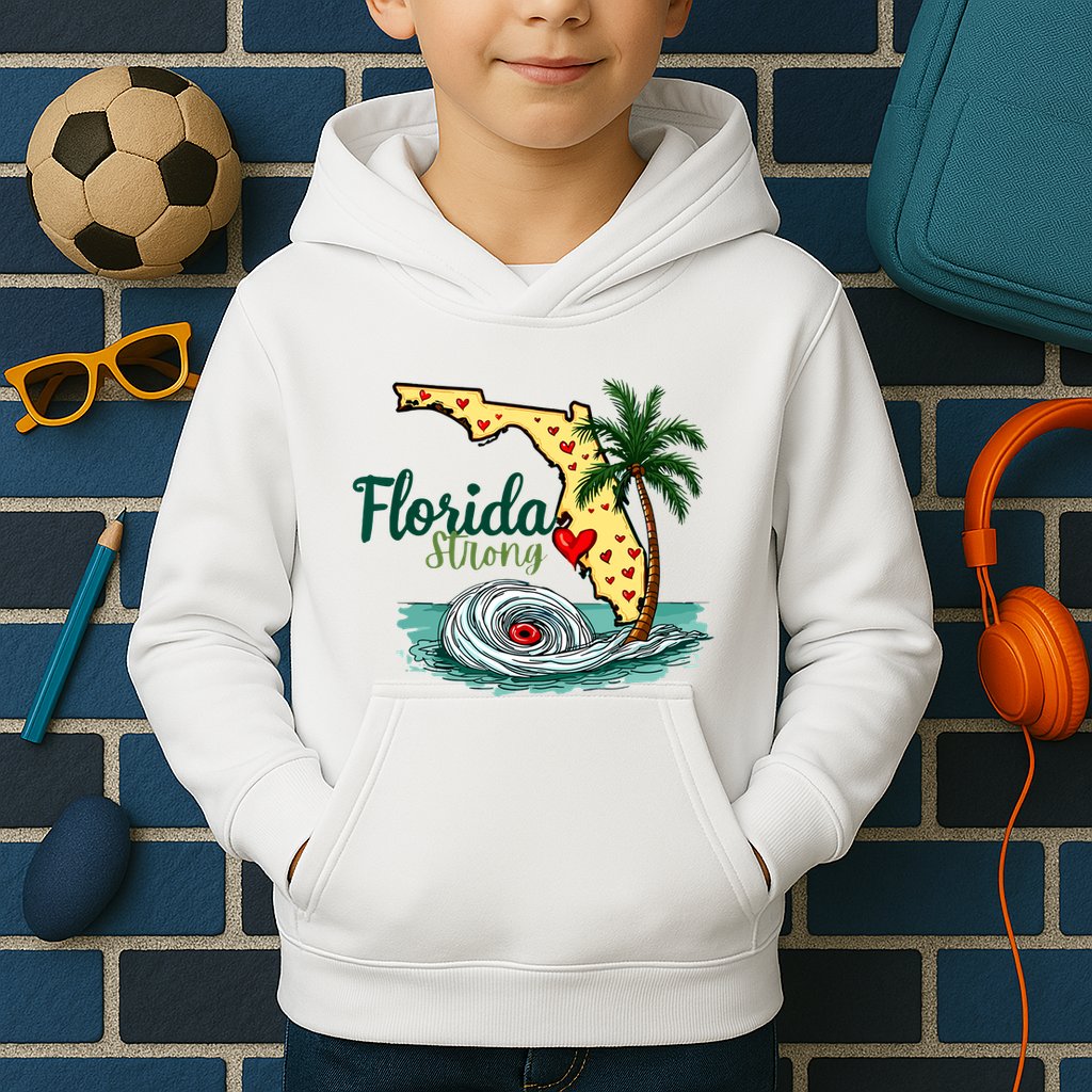 Pray For Tampa Bay Florida Strong Kids Hoodie