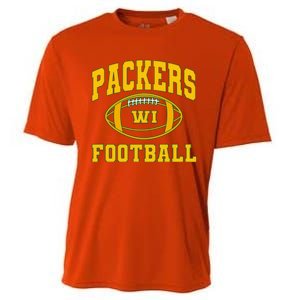 Packers Football Team Fan Cooling Performance Crew T-Shirt