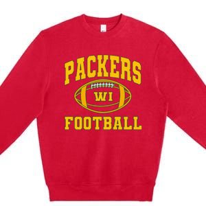 Packers Football Team Fan Premium Crewneck Sweatshirt