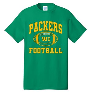 Packers Football Team Fan Tall T-Shirt