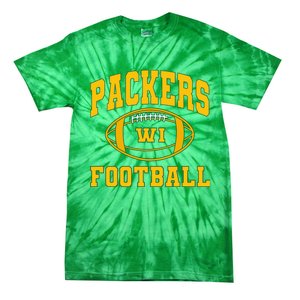 Packers Football Team Fan Tie-Dye T-Shirt