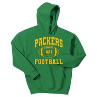 Packers Football Team Fan Kids Hoodie