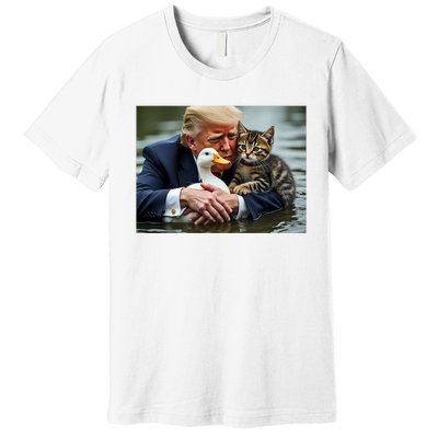 Pets For Trump Protect Our Pets Save Our Pets Premium T-Shirt