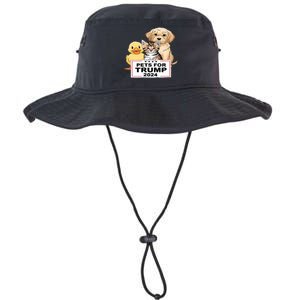 Pets For Trump Duck Cat Dog Donald Trump 2024 Legacy Cool Fit Booney Bucket Hat