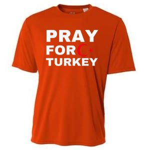 Pray For Turkey Earthquake In Turkey Cooling Performance Crew T-Shirt