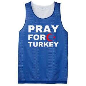 Pray For Turkey Earthquake In Turkey Mesh Reversible Basketball Jersey Tank