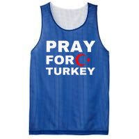 Pray For Turkey Earthquake In Turkey Mesh Reversible Basketball Jersey Tank