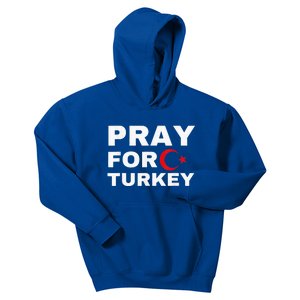 Pray For Turkey Earthquake In Turkey Kids Hoodie