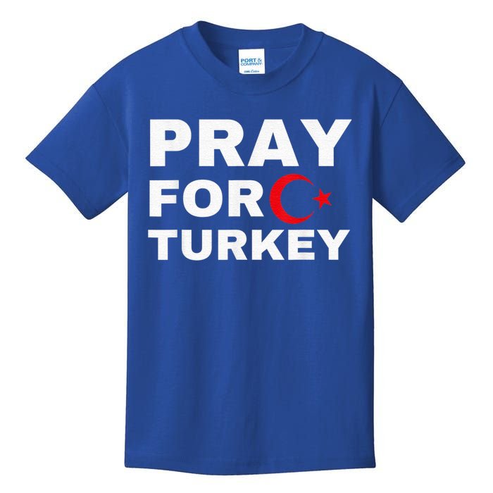 Pray For Turkey Earthquake In Turkey Kids T-Shirt