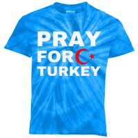 Pray For Turkey Earthquake In Turkey Kids Tie-Dye T-Shirt