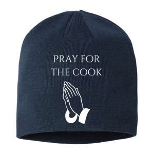 Pray For The Cook Sustainable Beanie